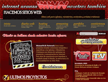 Tablet Screenshot of misionweb.net
